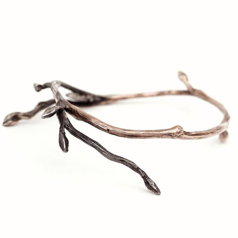 The branch bracelet - Silver and Bronze