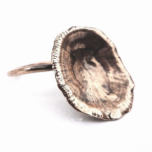The seashell ring - Bronze