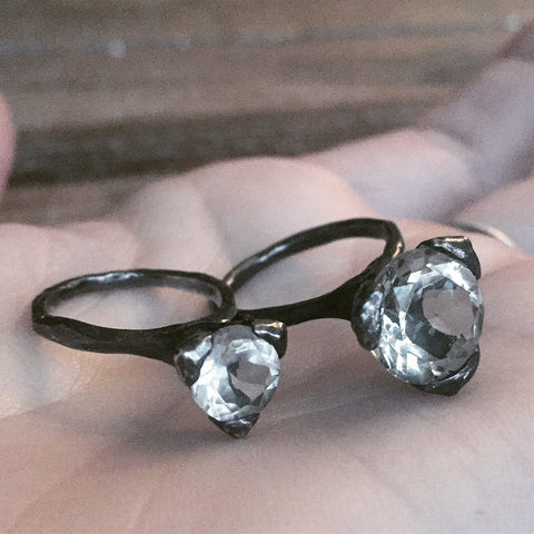 The cone ring - Mini - Silver
