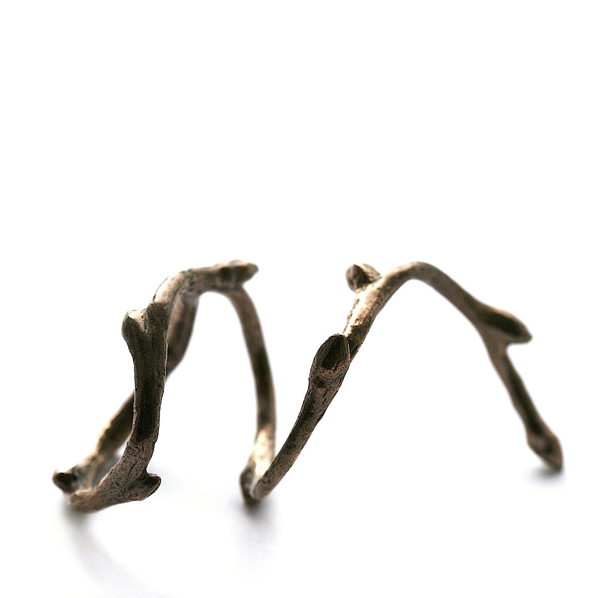 The snake-branch ring - Bronze
